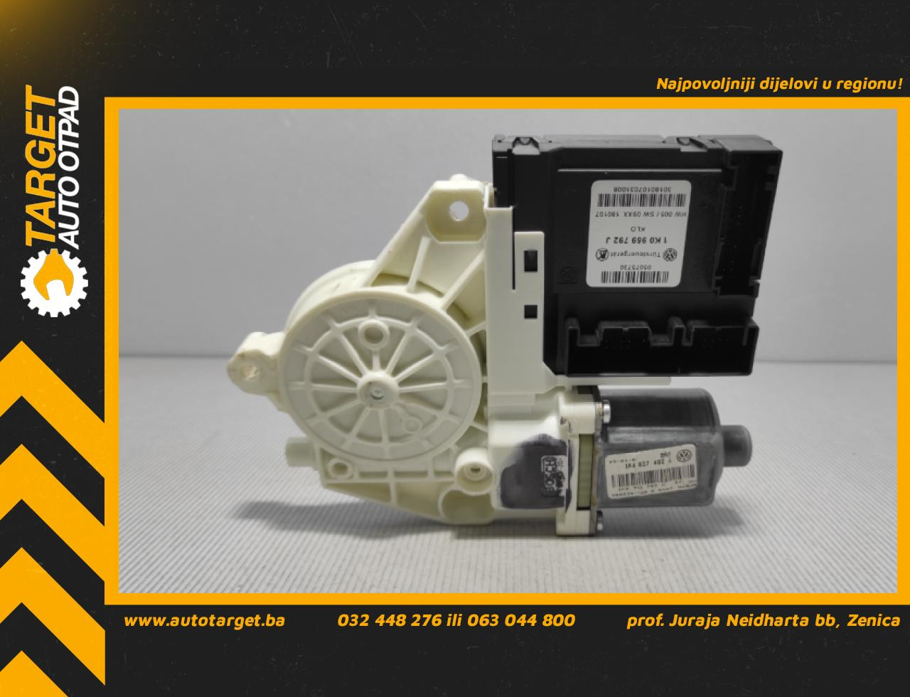 MOTORIC PODIZACA STAKLA VW GOLF 5 > 03-08 1K4837402S