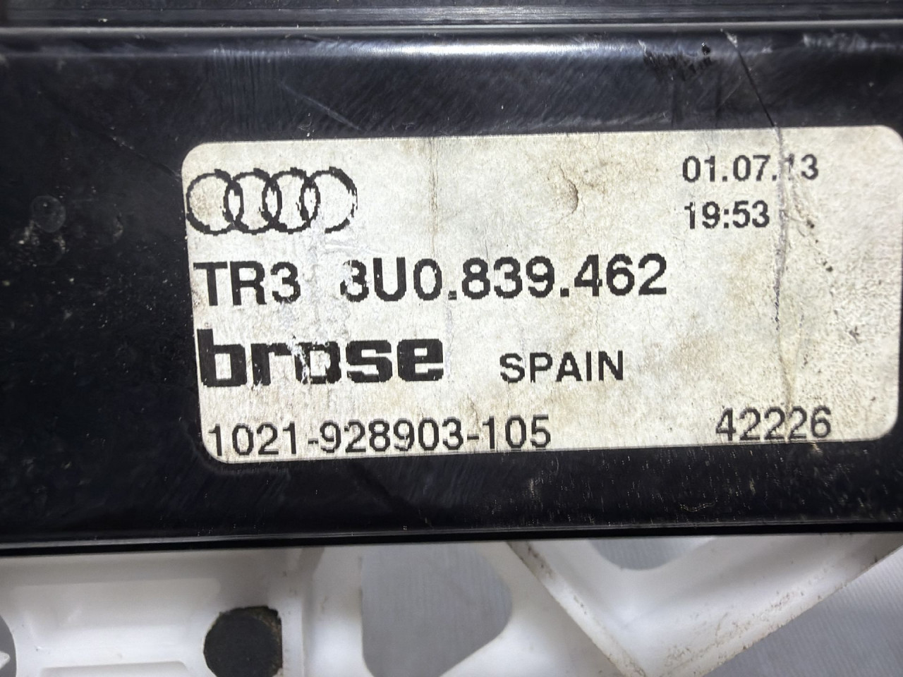 DIJELOVI ELEKTRO PODIZAC STAKLA AUDI Q3 > 11-15 2.0 8U0839462