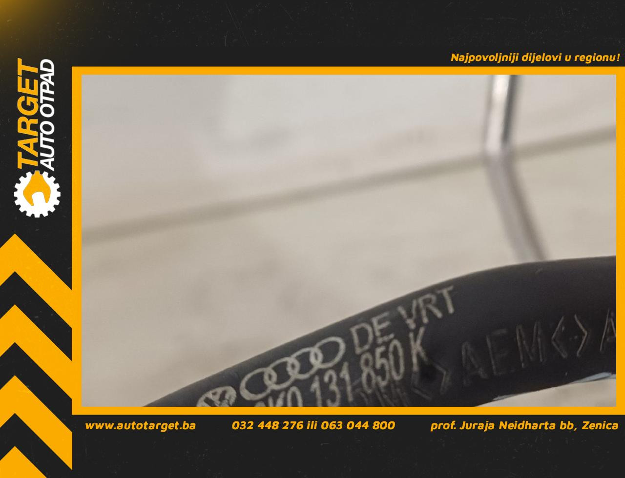 DIJELOVI CRIJEVO AUDI A4 (B8) > 07-11 2.0 8K0131850K