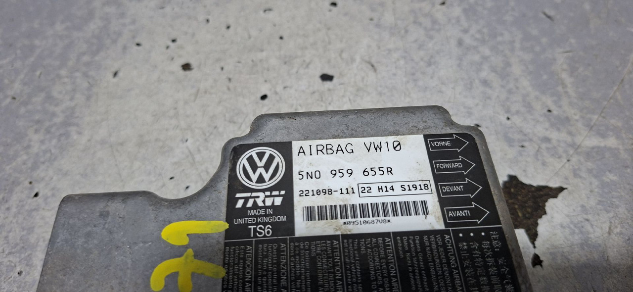 DIJELOVI ELEKTRONIKA AIRBAGA VW PASSAT B7 > 10-14 1.6 5N0959655R