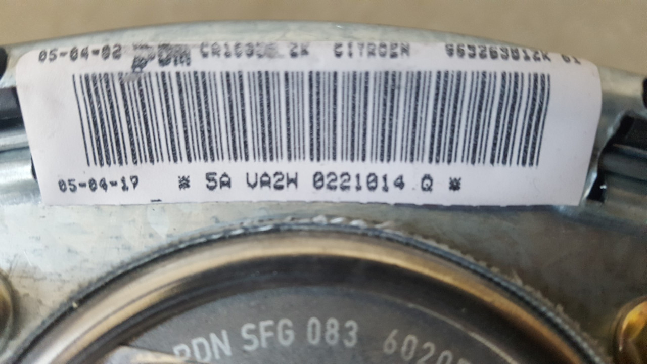 AIRBAG VOLANA CITROEN C5 > 01-04 969269012K