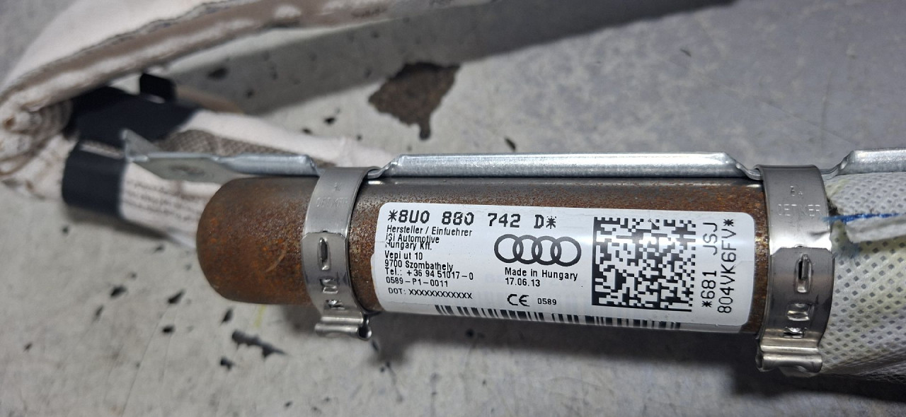 DIJELOVI KROVNI AIRBAG AUDI Q3 > 11-15 2.0 8U0880742D