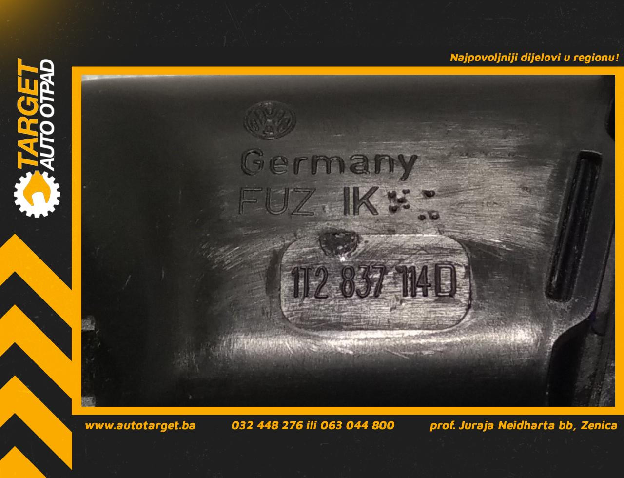 DIJELOVI UNUTRASNJA RUCKA VRATA VW CADDY > 03-10 1T2837114D