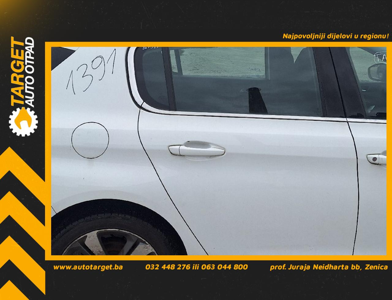 DIJELOVI VRATA PEUGEOT 308 > 13-17 1.6 9802165580