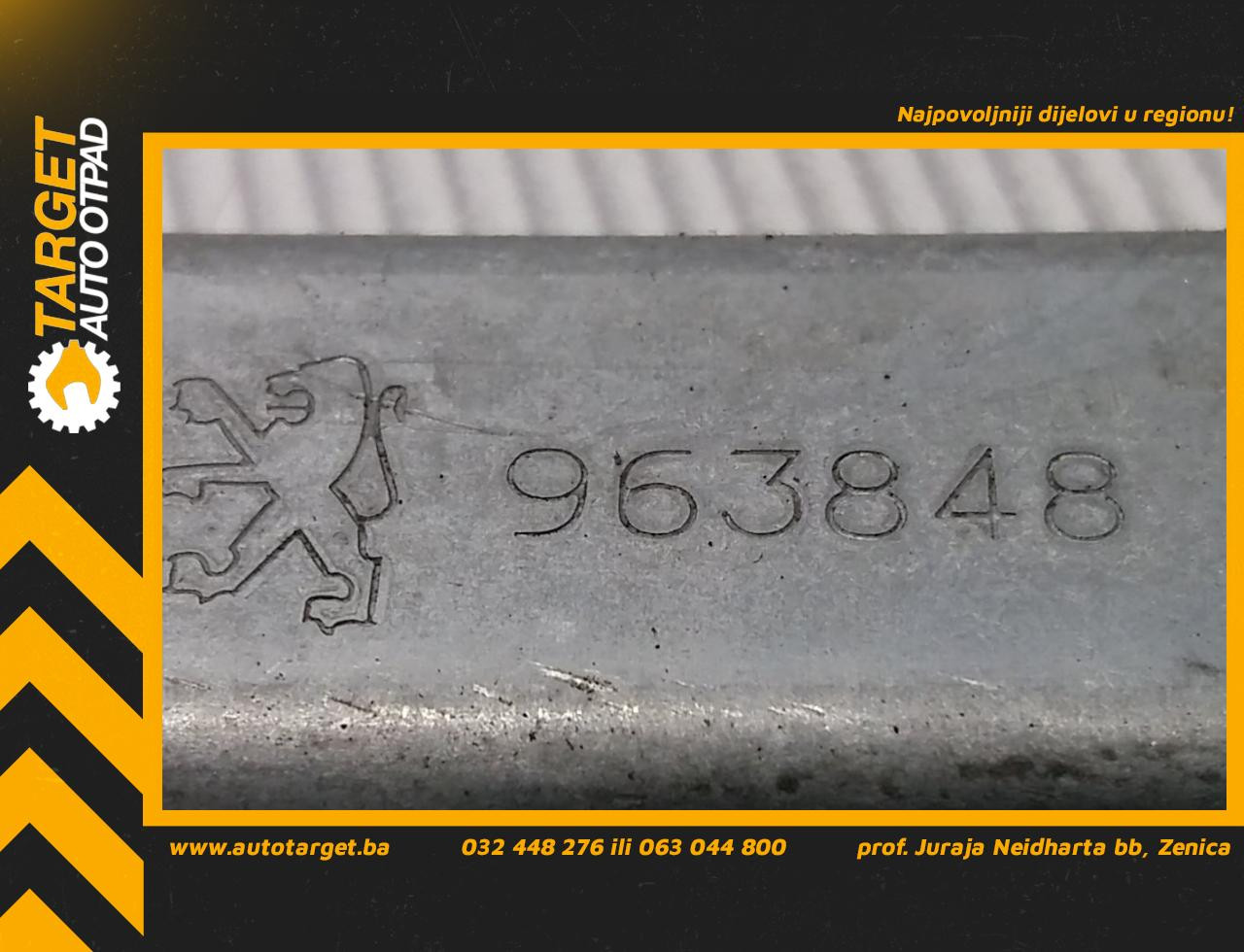 DIJELOVI MANUELNI PODIZAC STAKLA PEUGEOT 307 > 01-05 963848