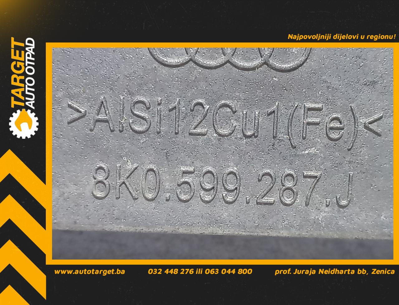 DIJELOVI NOSAC AUDI Q5 > 12-16 8K0599287J