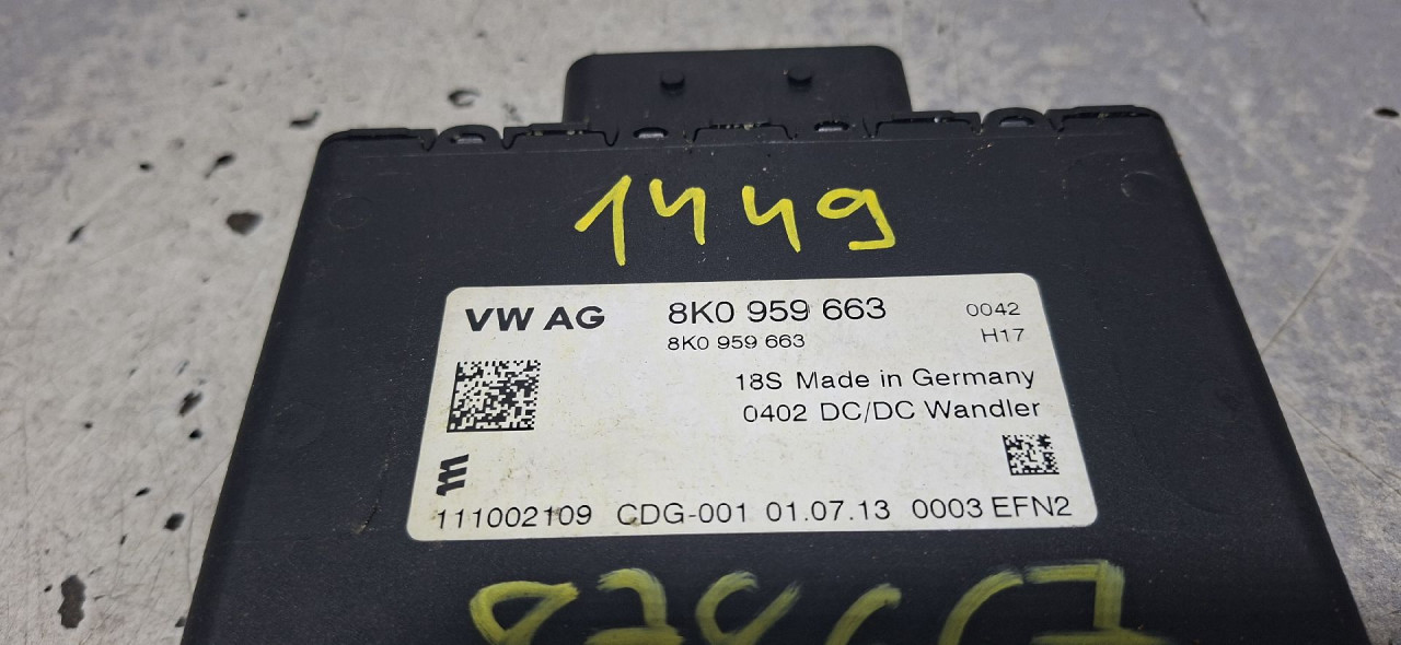 DIJELOVI ELEKTRONIKA MODUL AUDI Q3 > 11-15 2.0 8K0959663