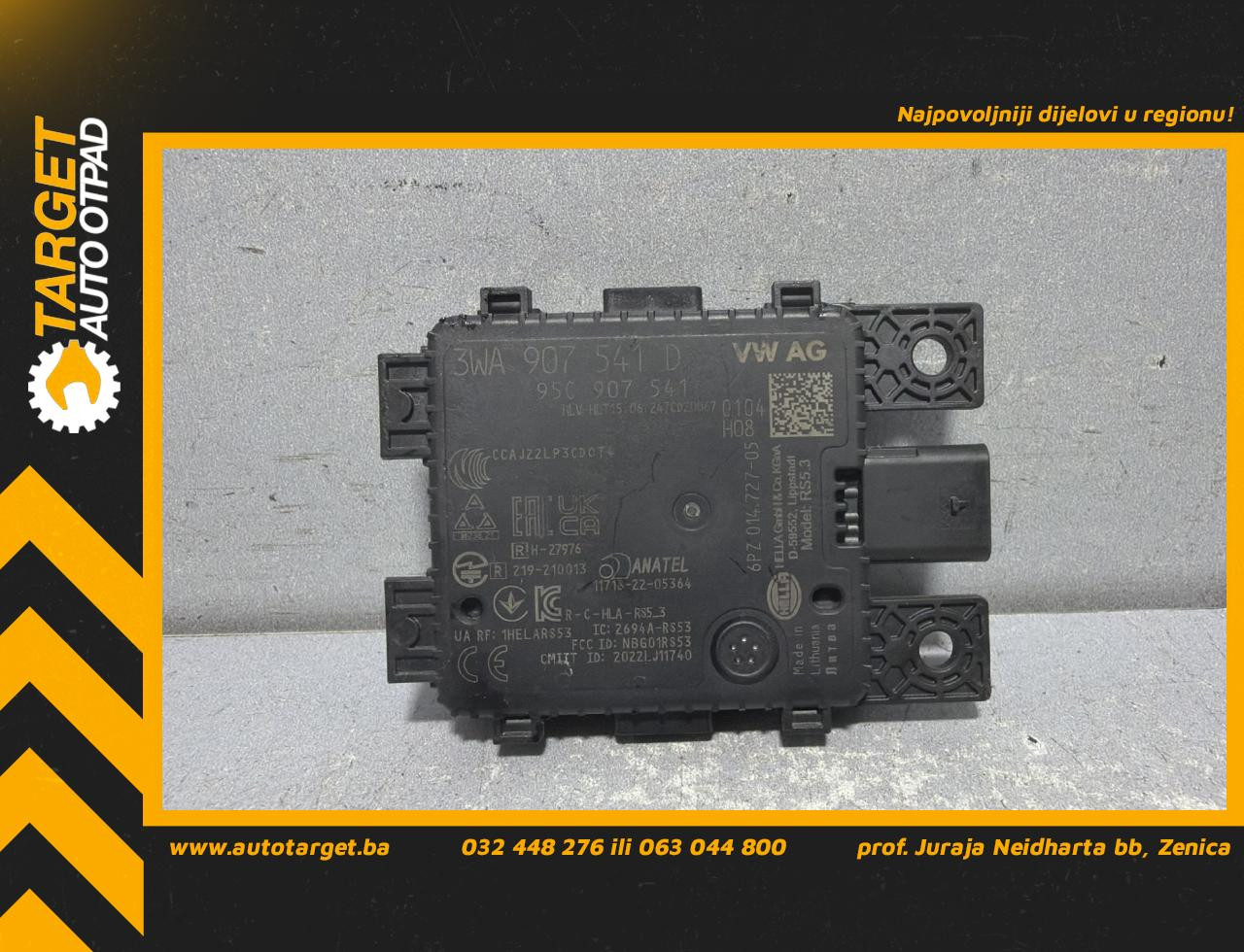 DIJELOVI RADAR SENZOR VW TIGUAN > 20- 2.0 3WA907541D