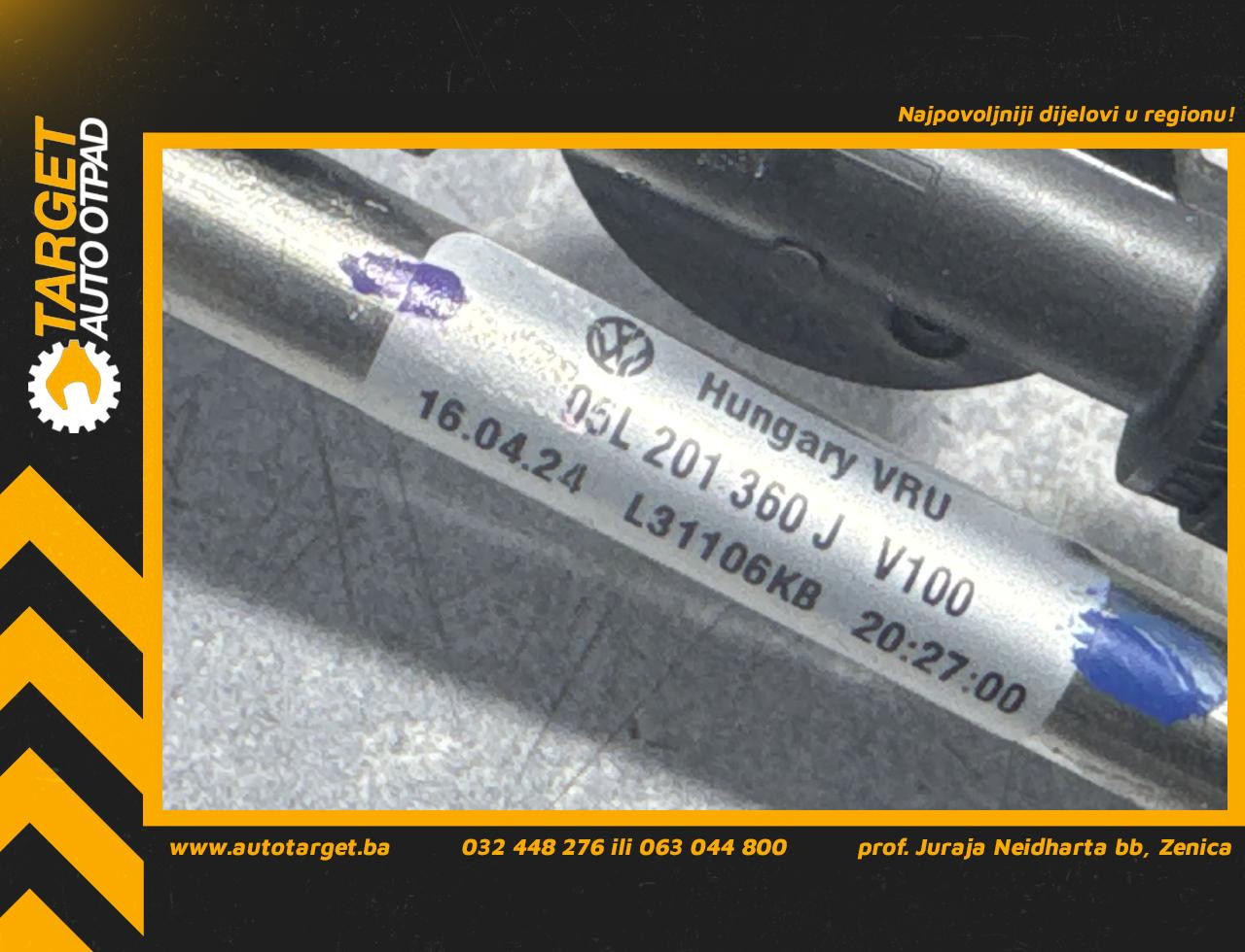 DIJELOVI CRIJEVO AUDI Q5 (FY) > 20 -  2.0 05L201360J
