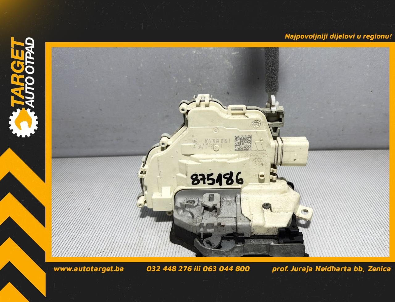 DIJELOVI BRAVA VRATA AUDI A4 (B9) > 15-18 2.0 4G0839016F