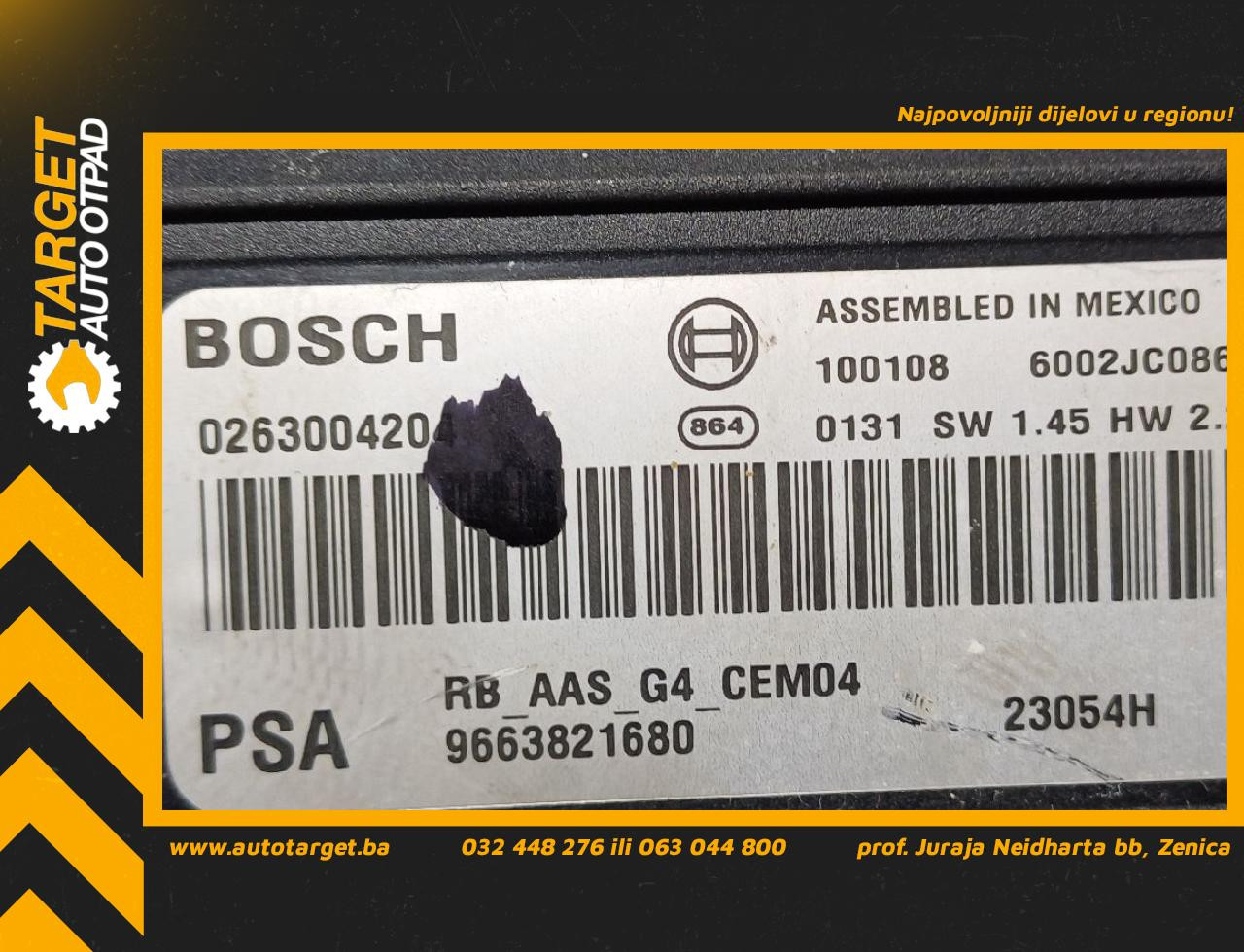 ELEKTRONIKA MODUL CITROEN C4 PICASSO > 10-13 9663821680