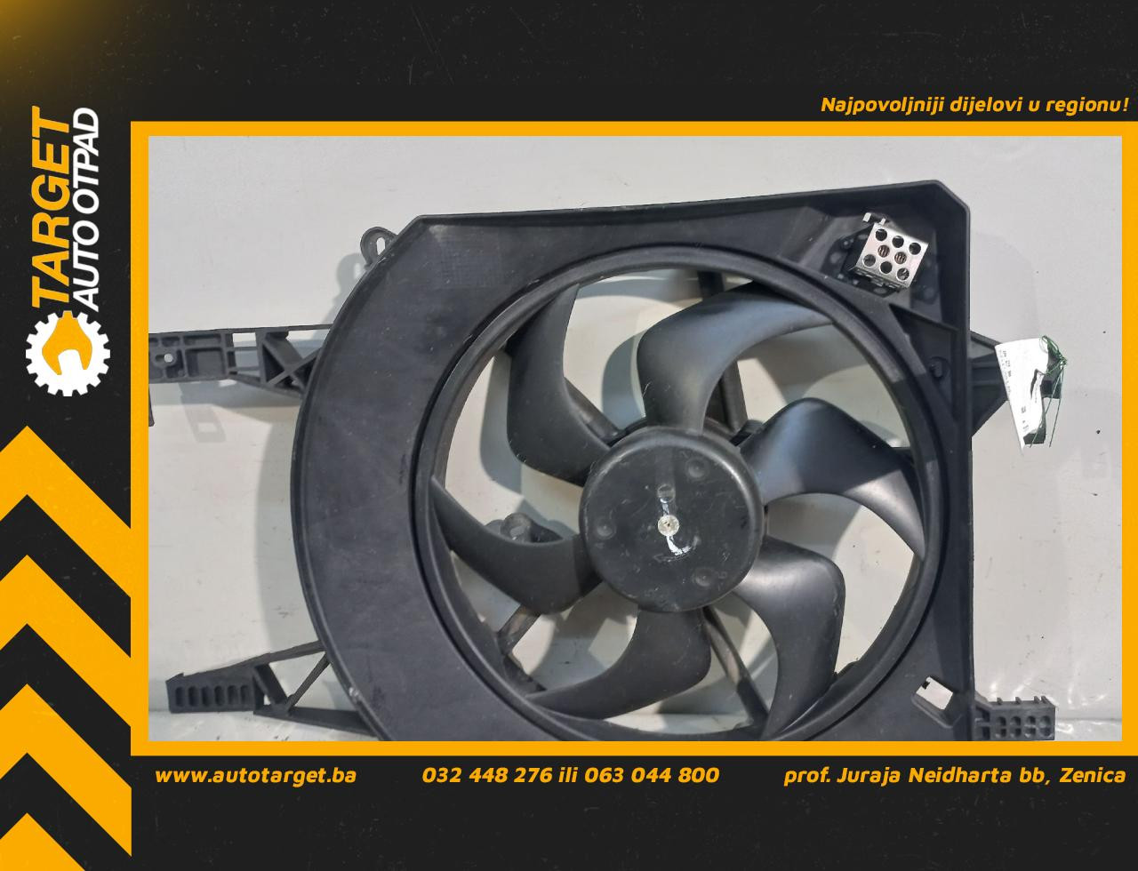 DIJELOVI VENTILATOR RENAULT TRAFIC > 07-14