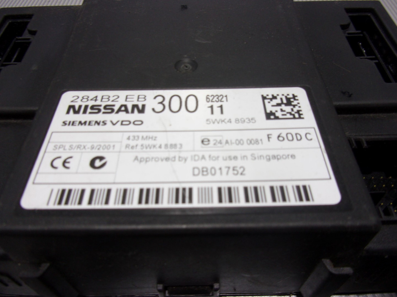 BCM ELEKTRONIKA NISSAN NAVARA PATHFINDER > 05-09 284B2E