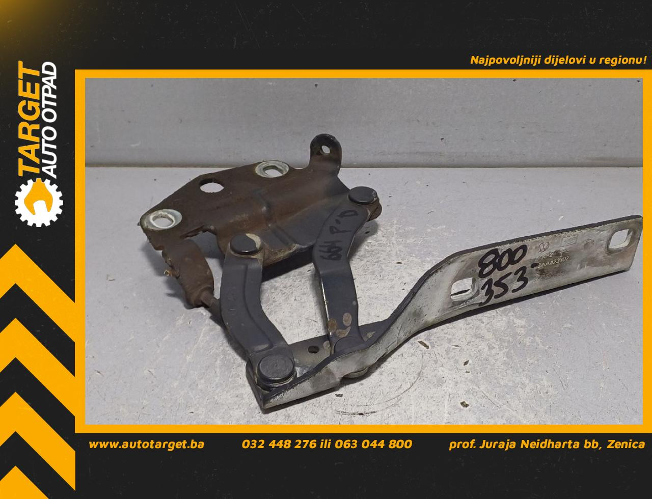 SKARE OD HAUBE VW PASSAT B7 > 10-14 3AA823302