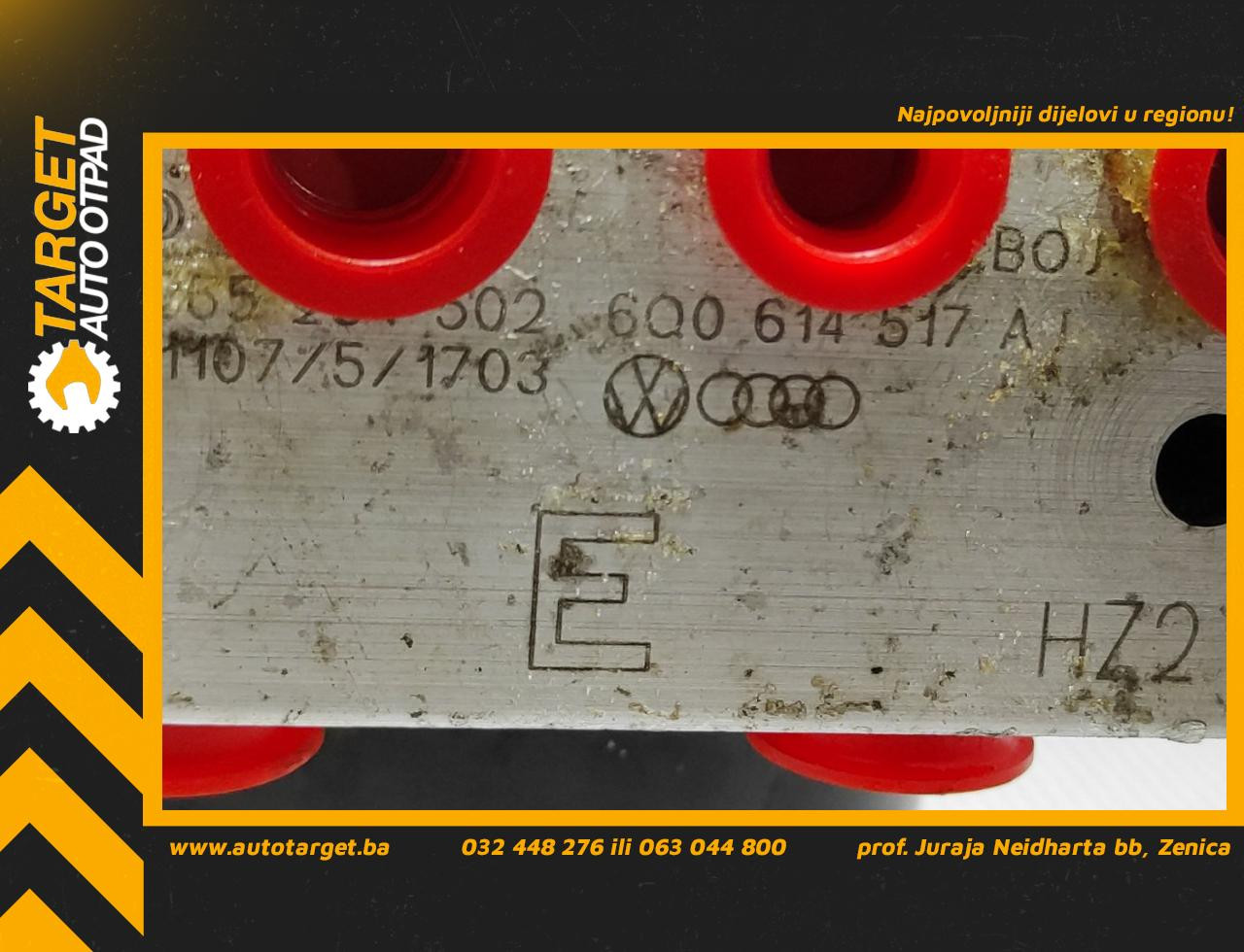 ABS ELEKTRONIKA VW POLO > 05-09 6Q0907379AS 6Q0614517AJ