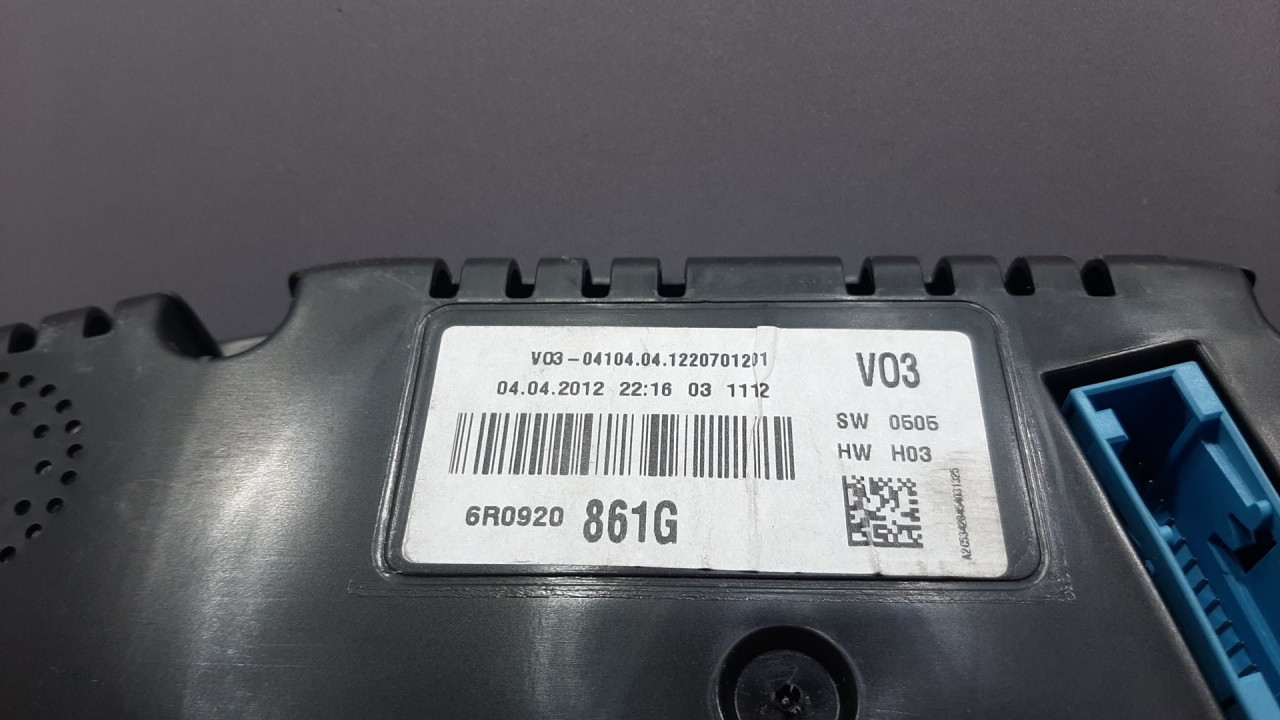 DIJELOVI CELER SAT VW POLO > 09-14 6R0920861G