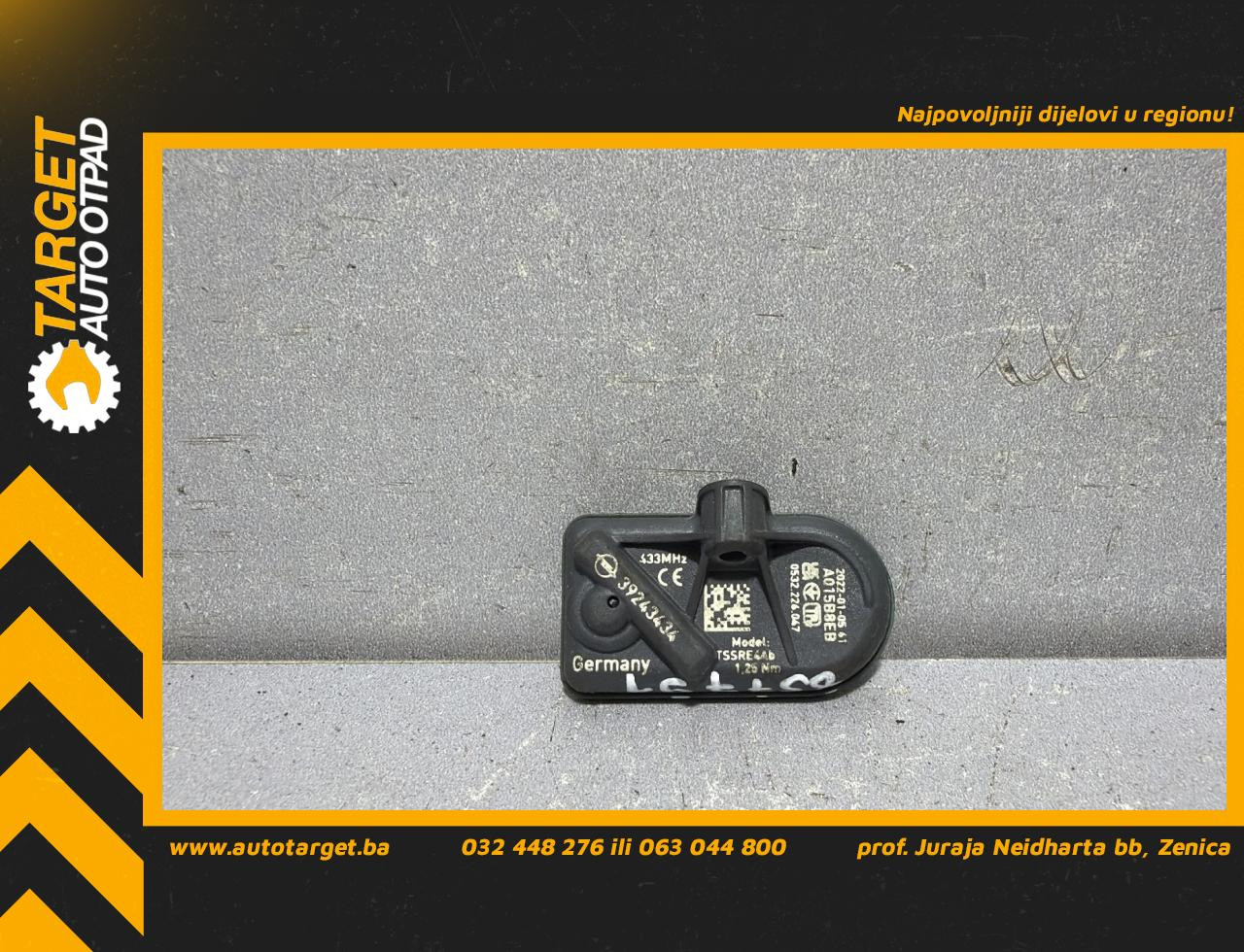 DIJELOVI SENZOR TLAKA U GUMAMA OPEL ASTRA K > 15-19 39243434