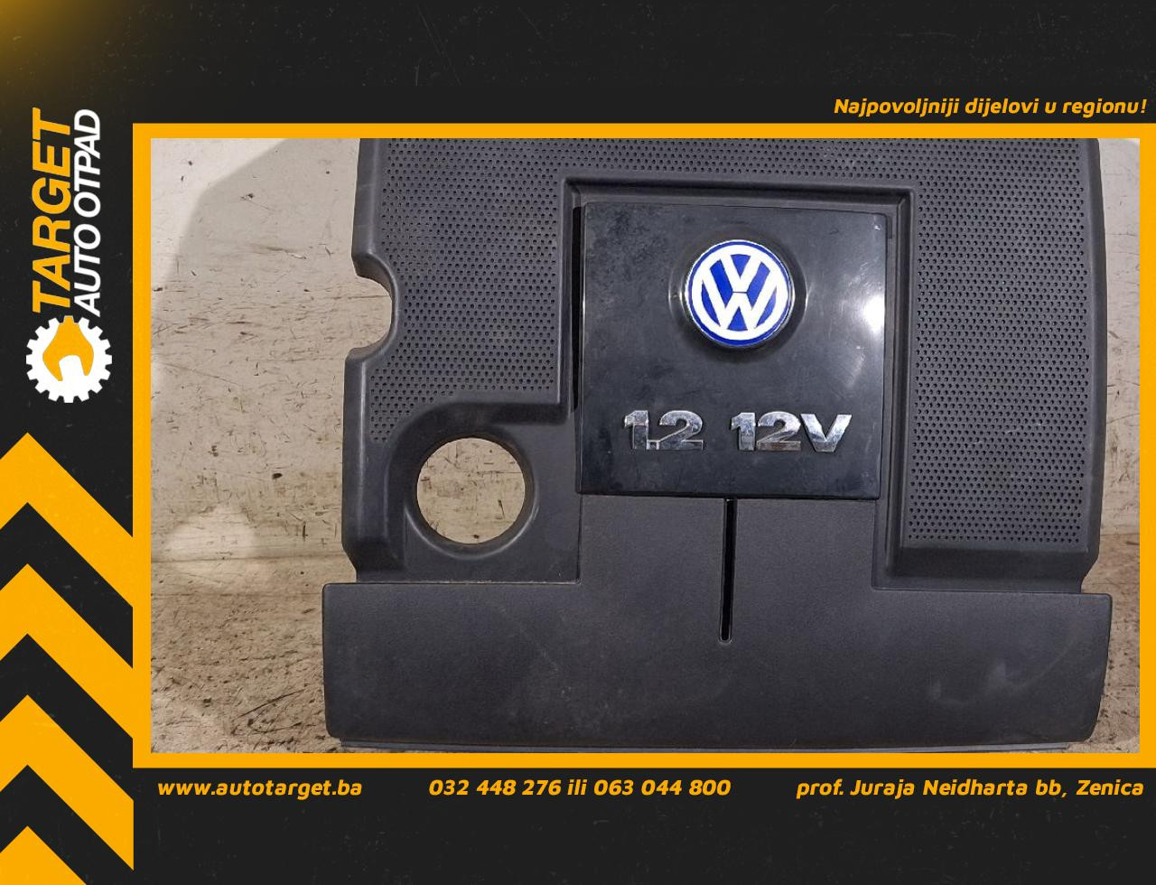 DIJELOVI KUCISTE FILTERA ZRAKA VW POLO > 01-05 03E129607