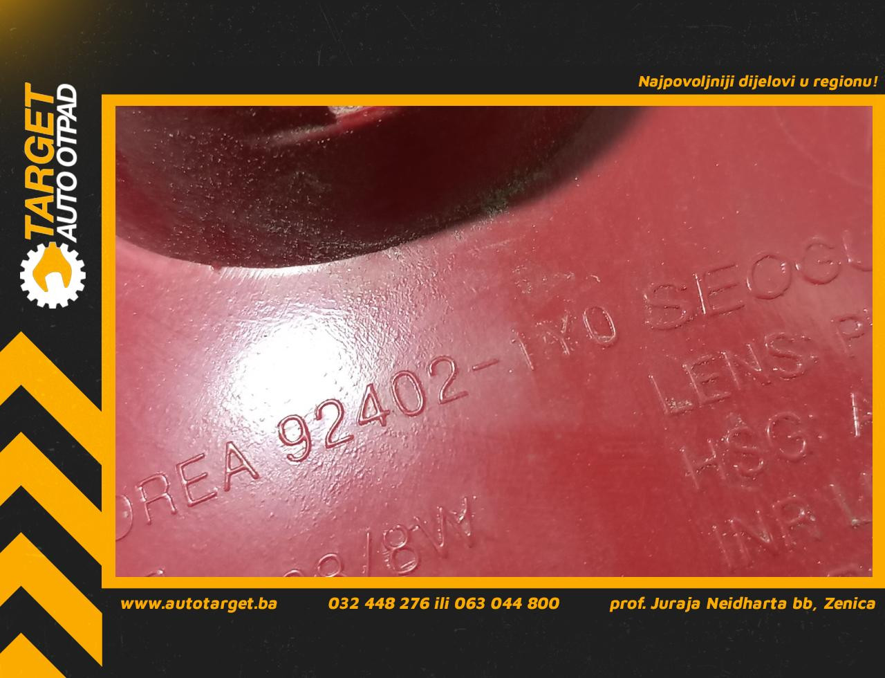 DIJELOVI STOP SVJETLO KIA PICANTO > 11-15 924021Y0