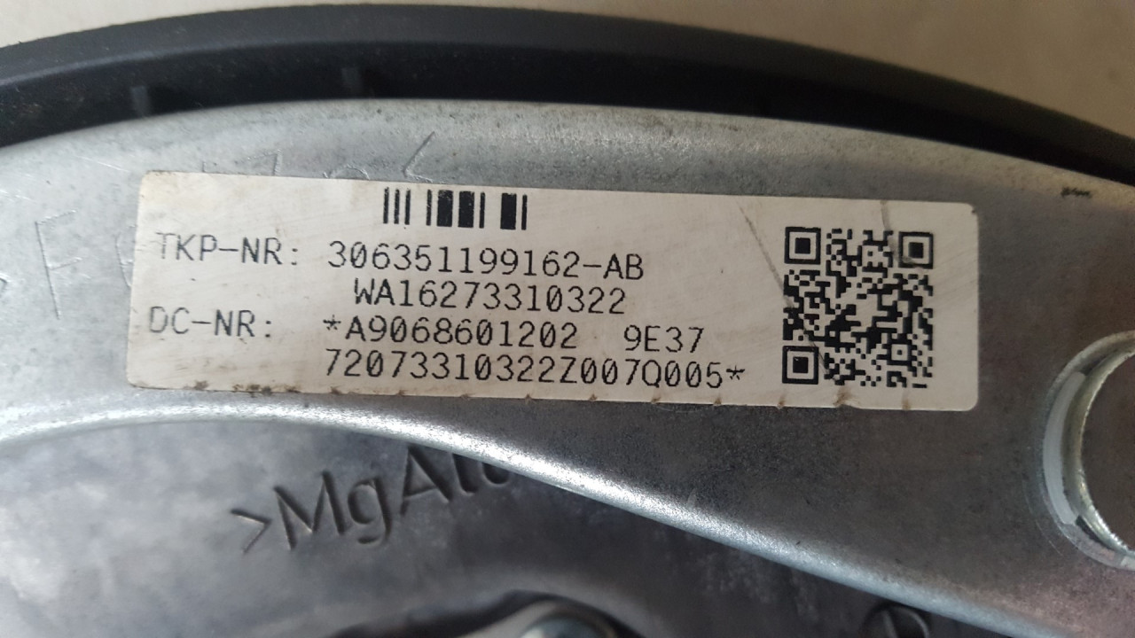 AIRBAG VOLANA MERCEDES SPRINTER > 06-13 A9068601202