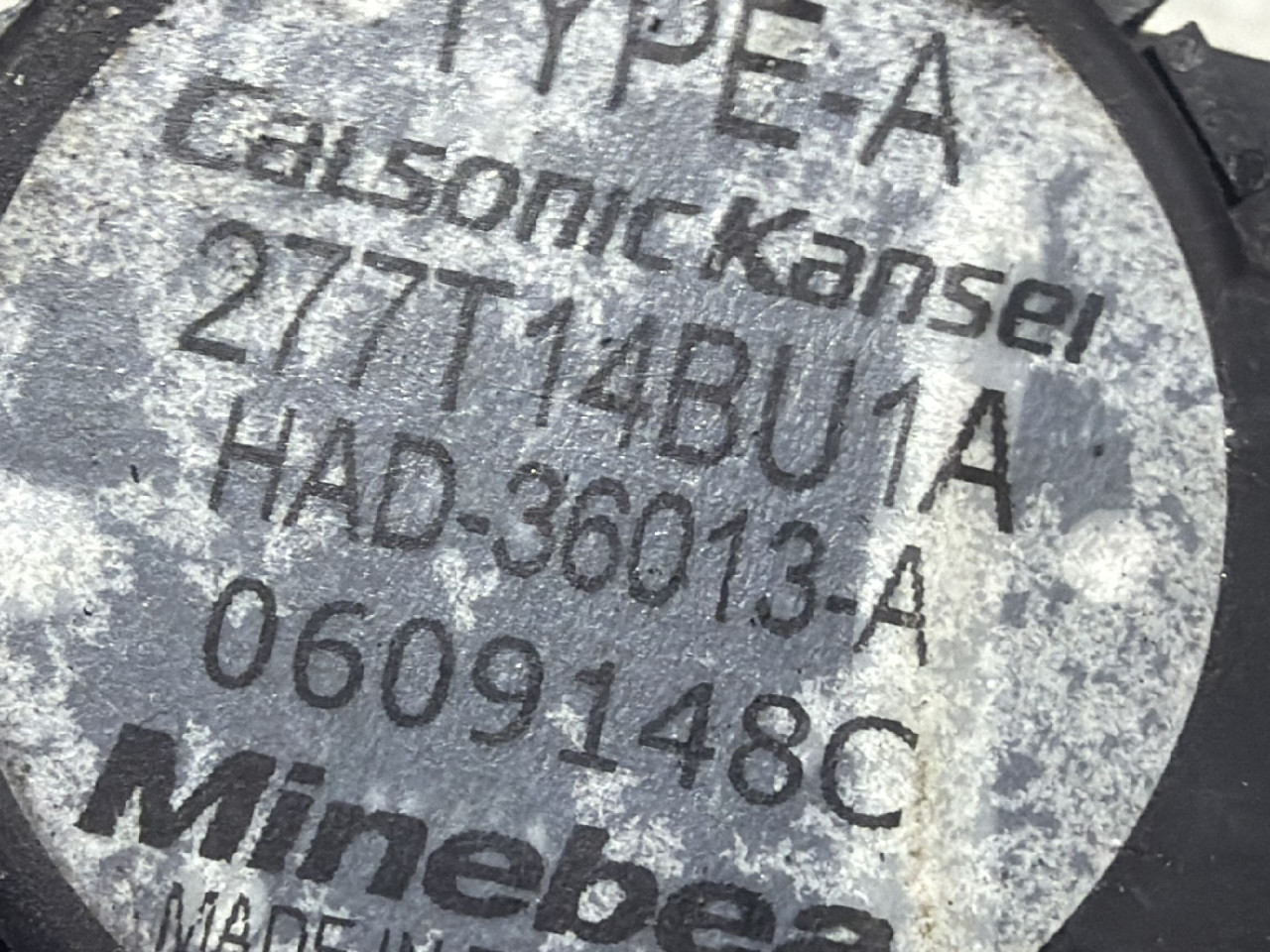 DIJELOVI MOTORIC KLAPNE NISSAN X-TRAIL > 14-17 1.6 277T14BU1A