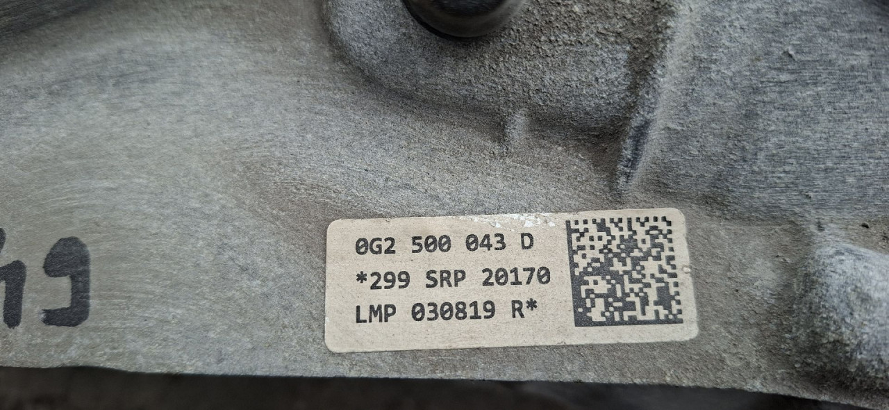 DIJELOVI DIFERENCIJAL AUDI A4 (B9) > 19- 0G2500043D
