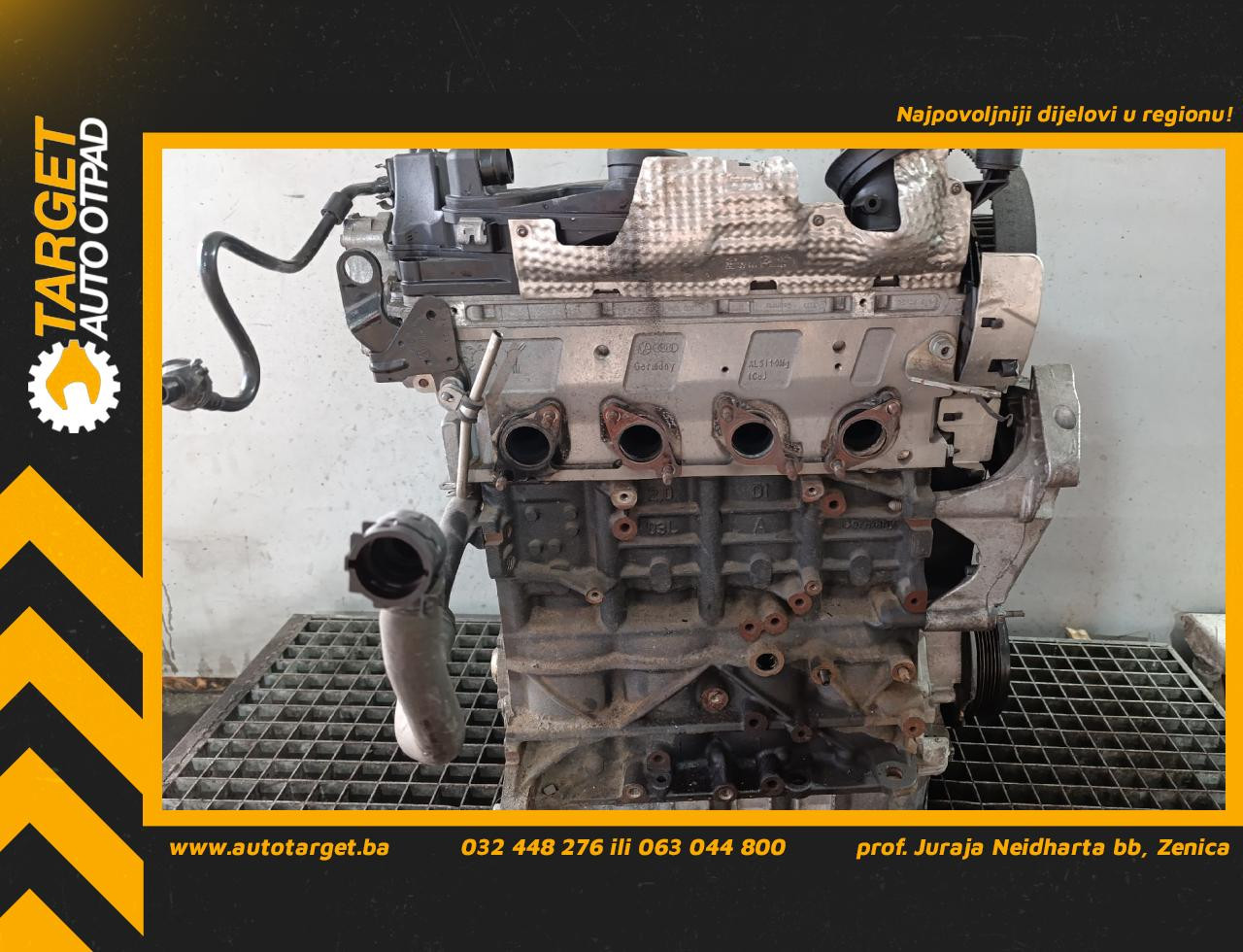DIJELOVI MOTOR VW PASSAT B6 > 05-10 2.0 CBA