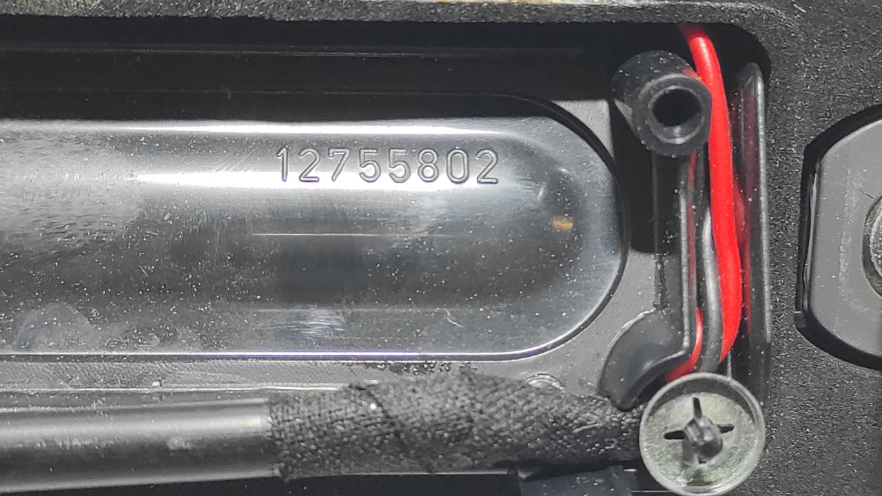 DIJELOVI RASVJETA TABLICA SAAB 9-5 > 06-09 12755802