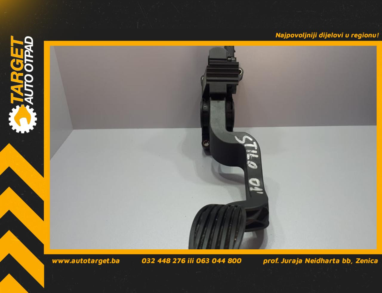 DIJELOVI PAPUCICA GASA FIAT STILO > 01-10 0280752227