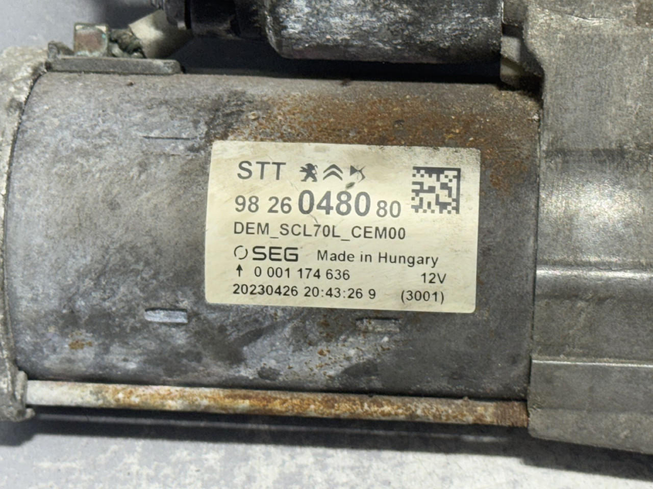 DIJELOVI ALNASER CITROEN JUMPER > 14- 9826048080