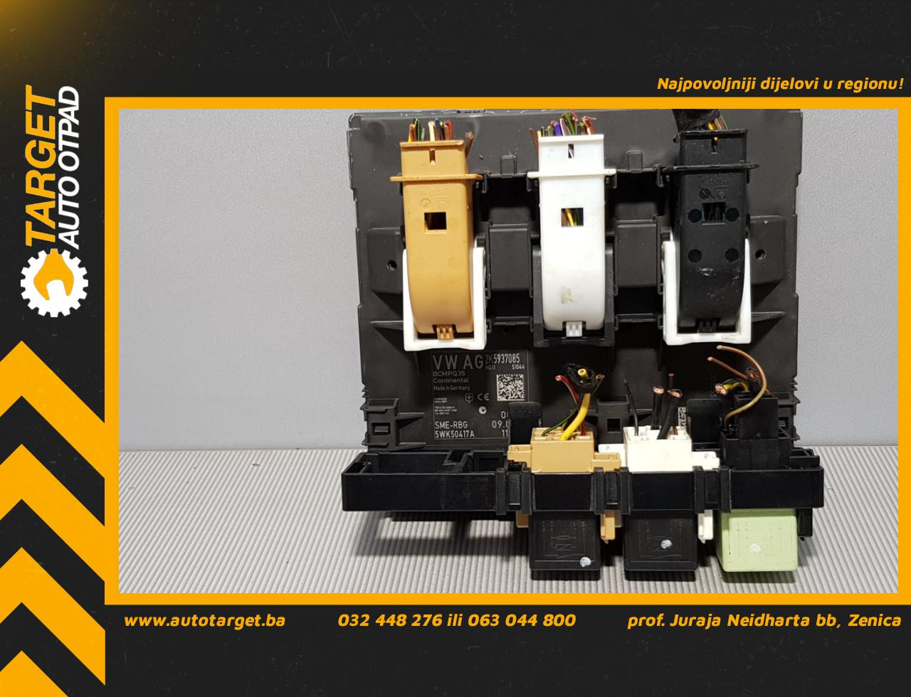 BCM ELEKTRONIKA VW CADDY > 10-15 2K5937085