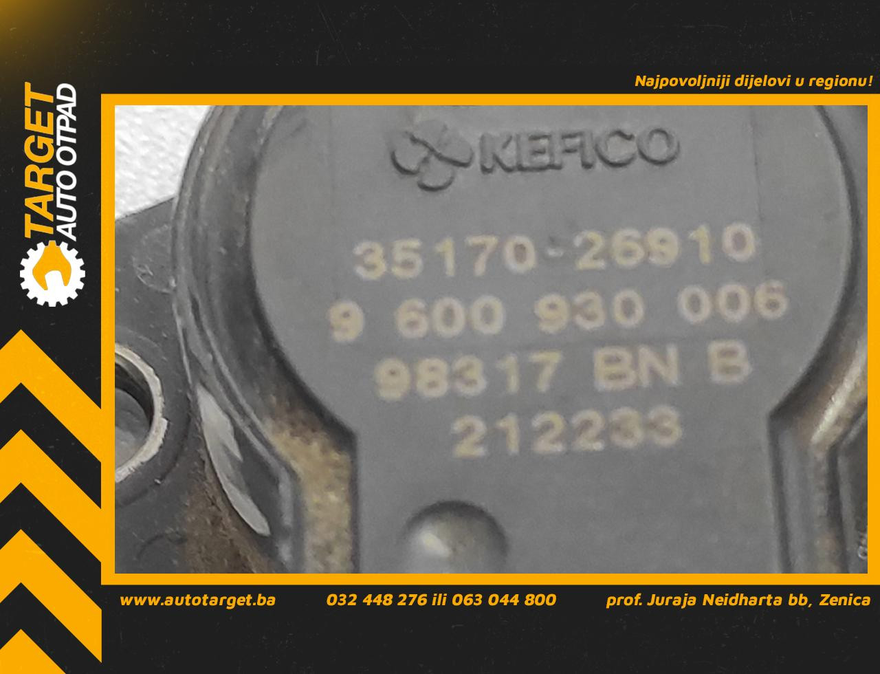 DIJELOVI SENZOR HYUNDAI I30 > 07-10 1.4 3517026910