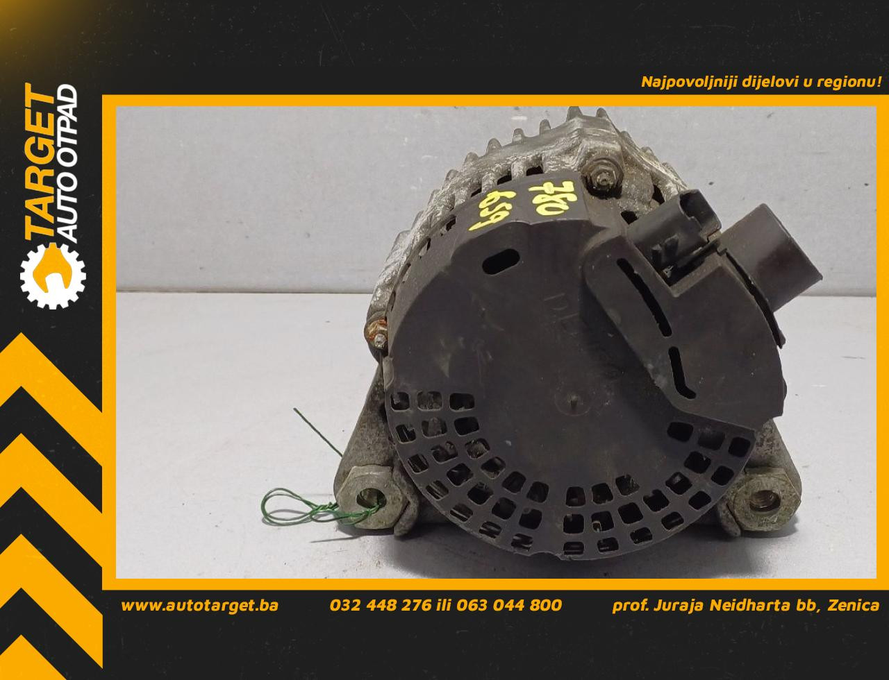 DIJELOVI ALTERNATOR PEUGEOT 208 > 12-15 1.2 9688237380