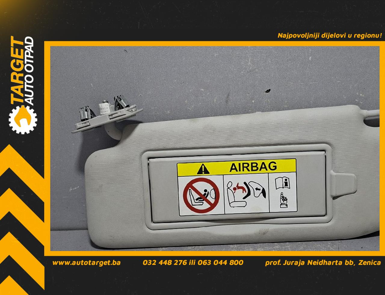 DIJELOVI SUNCOBRAN OPEL ASTRA L > 22 - 1.2 98173666UN