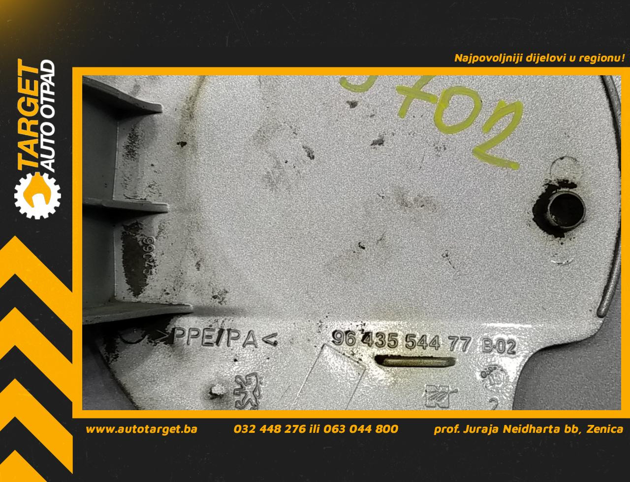 DIJELOVI POKLOPAC REZERVOARA PEUGEOT 307 > 01-05 9643554477