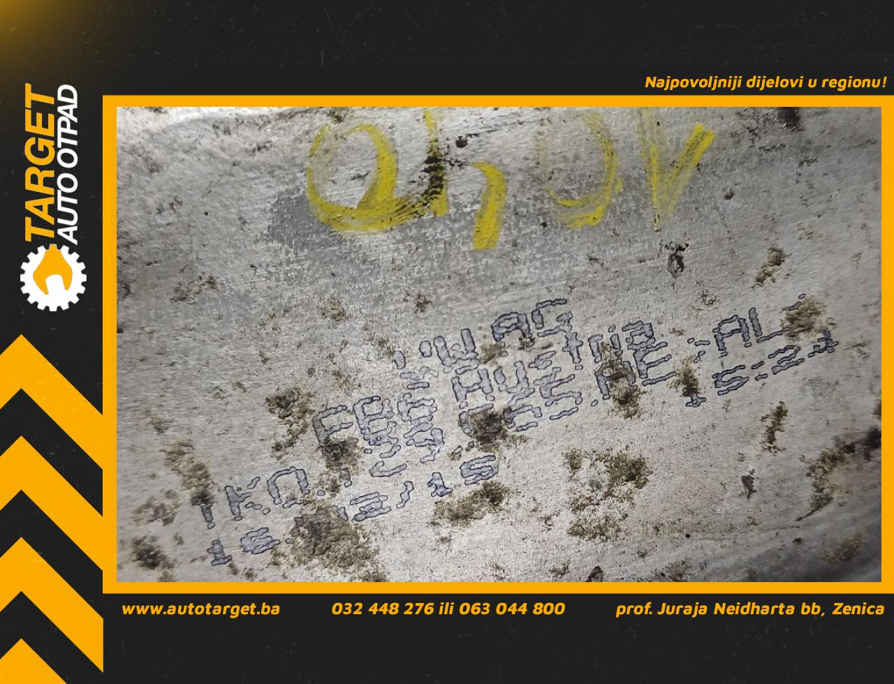 DIJELOVI CRIJEVO VW CADDY > 10-15 1.6 1K0129565AE