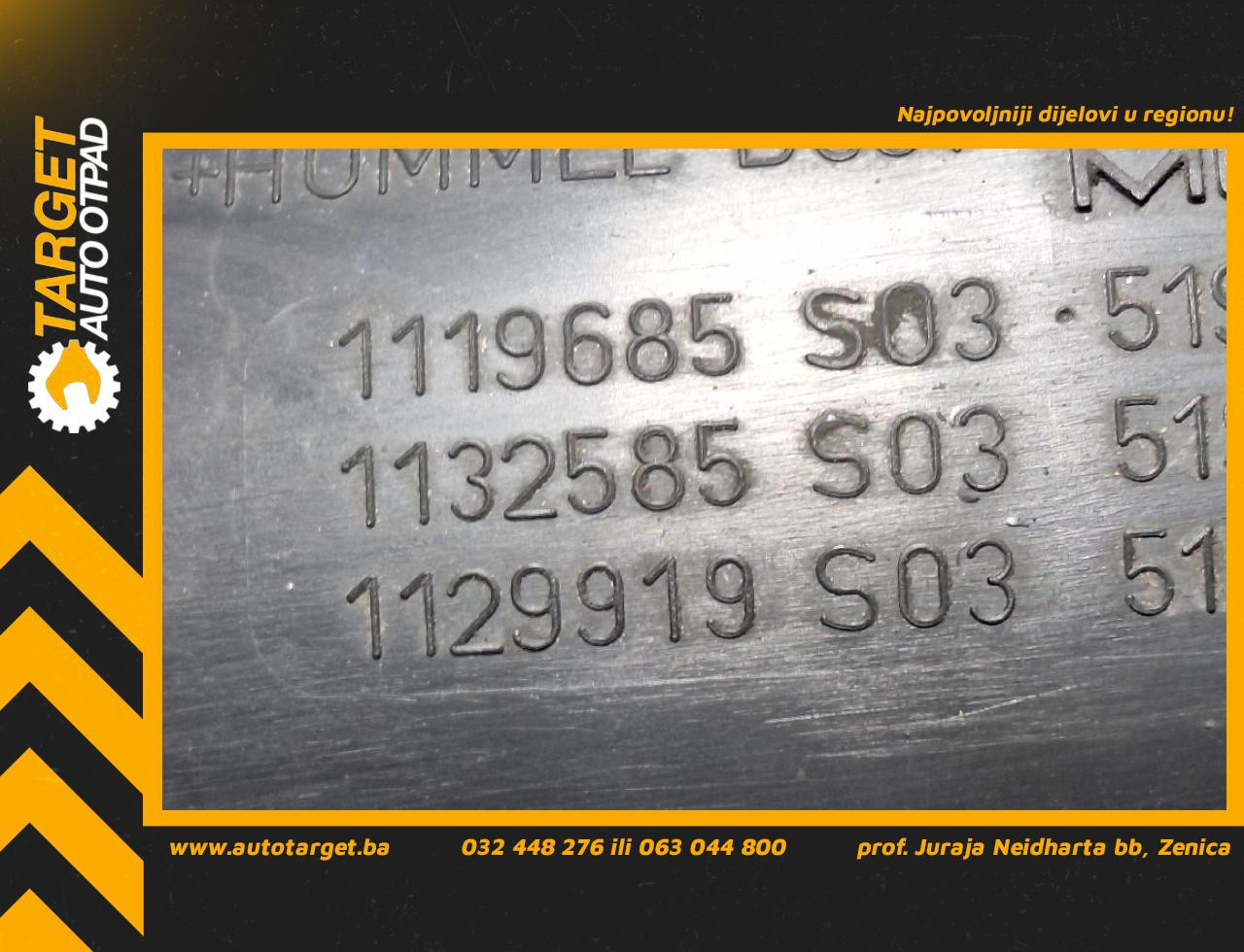 DIJELOVI CRIJEVO JEEP RENEGADE > 14- 1.6 51938298