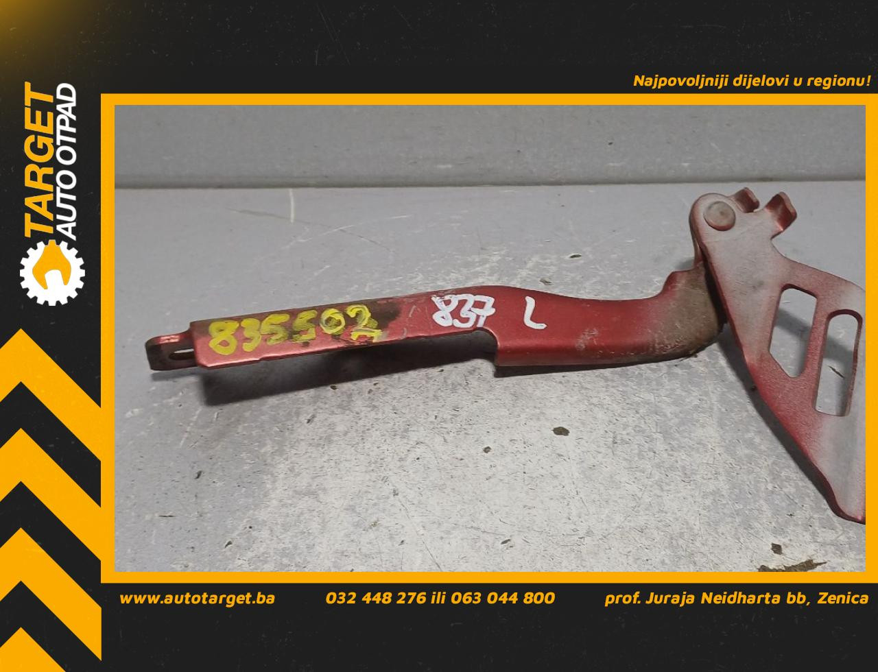 DIJELOVI SKARE OD HAUBE MAZDA 3 > 13-16