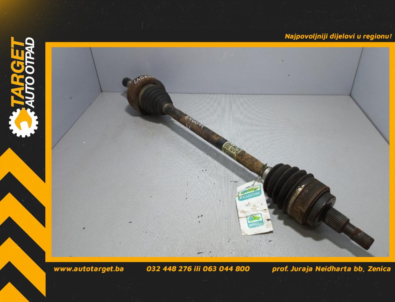 DIJELOVI POLUOSOVINA MERCEDES ML (W164) > 08-11 3,2 A1643501210