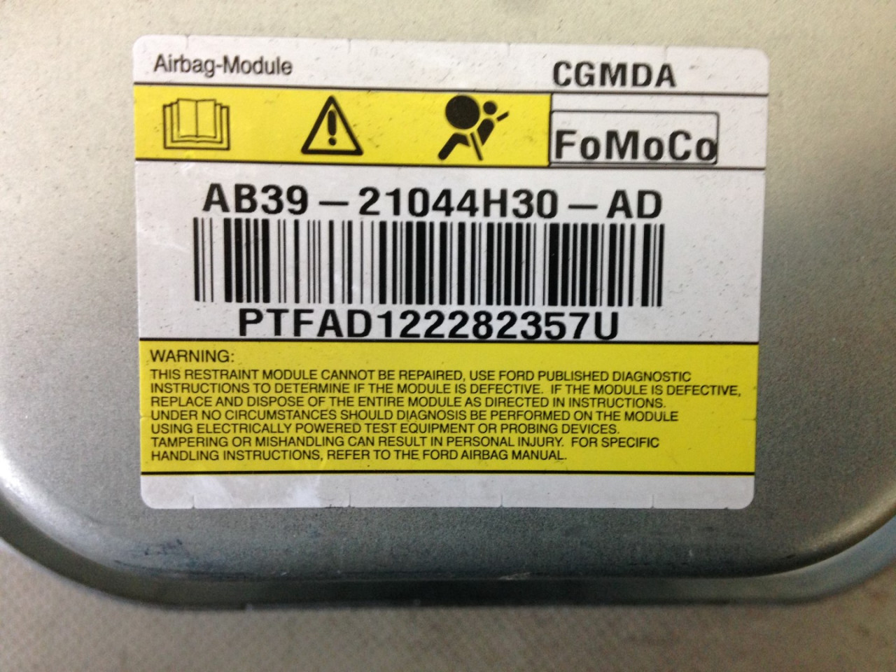 AIRBAG SUVOZACA FORD RANGER > 11-15 AB3921044H30