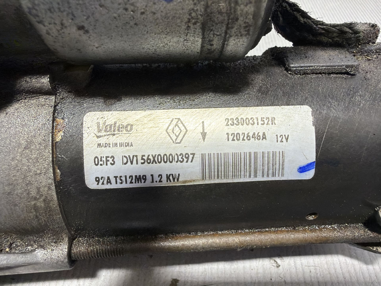 DIJELOVI ALNASER DACIA DUSTER > 10-13 1.5 233003152R