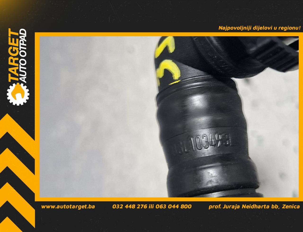 DIJELOVI CRIJEVO VW POLO > 09-14 1.6 03L103493L