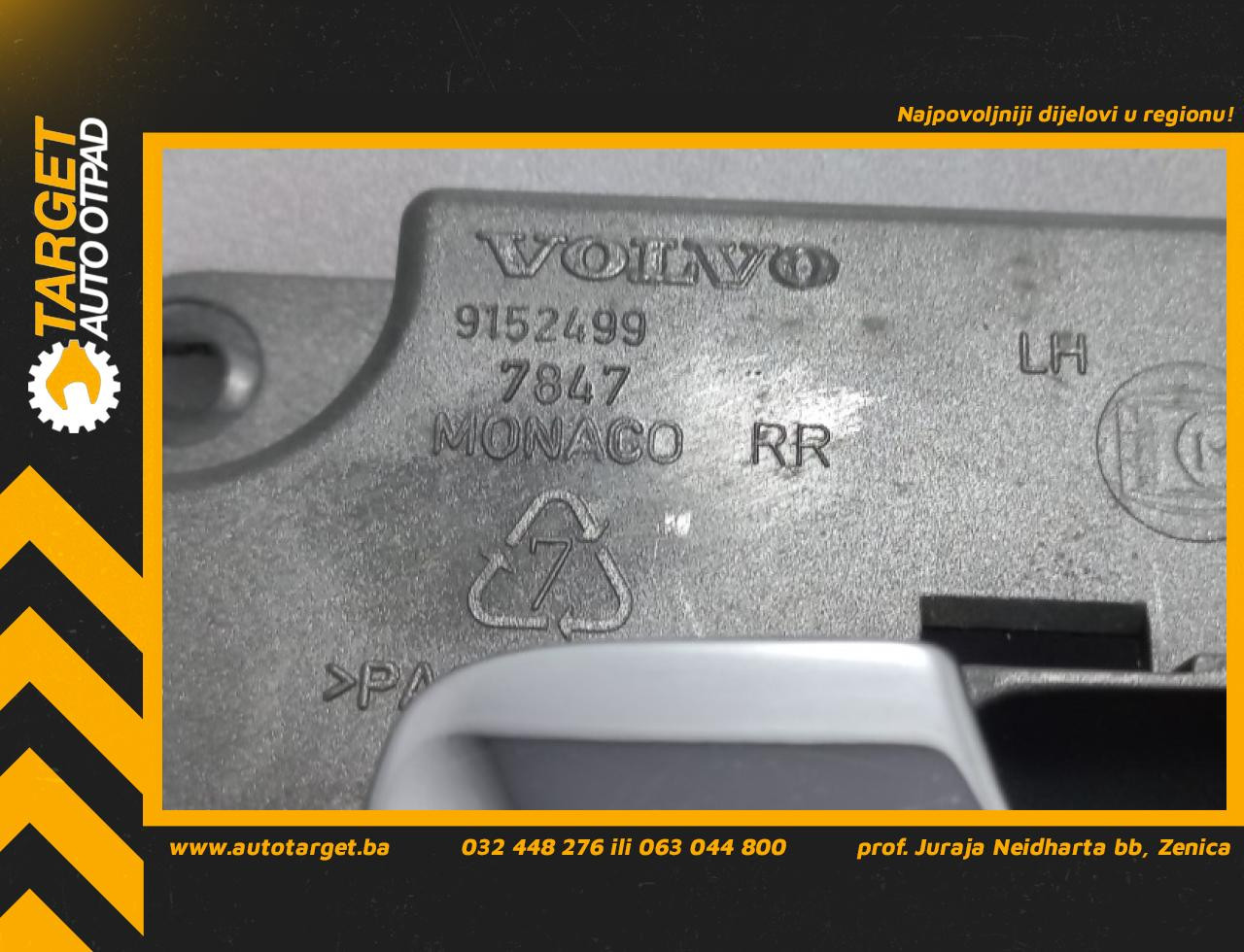 UNUTRASNJA RUCKA VRATA VOLVO S70/V70 > 00-04 9152499