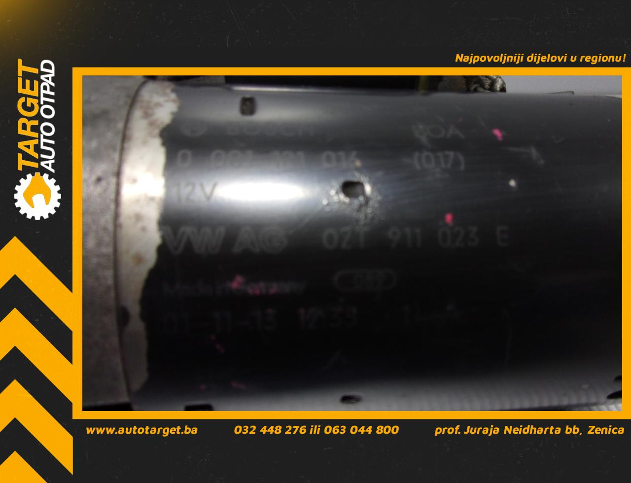 DIJELOVI ALNASER VW POLO > 01-05 1.2 02T911023E 02T911023E
