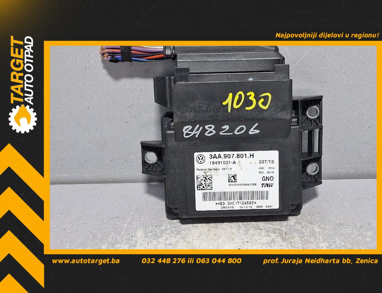 DIJELOVI ELEKTRONIKA MODUL AUDI Q3 > 11-15 2.0 3AA907801H