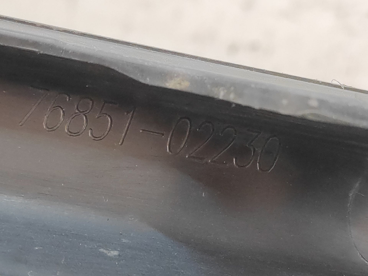 DIJELOVI SPOJLER TOYOTA AURIS > 11-12 7685102230
