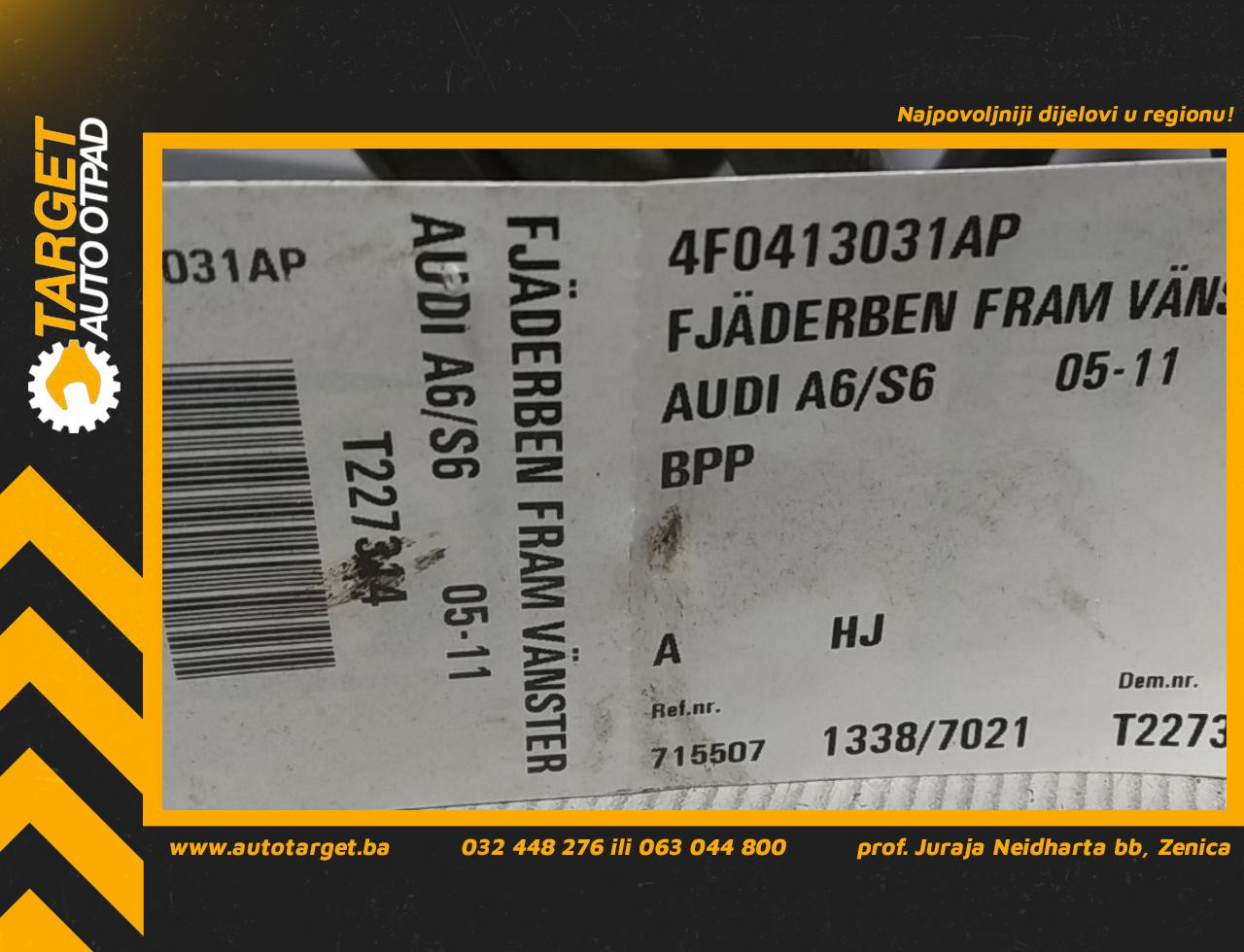 DIJELOVI AMORTIZER AUDI A6 > 04-08