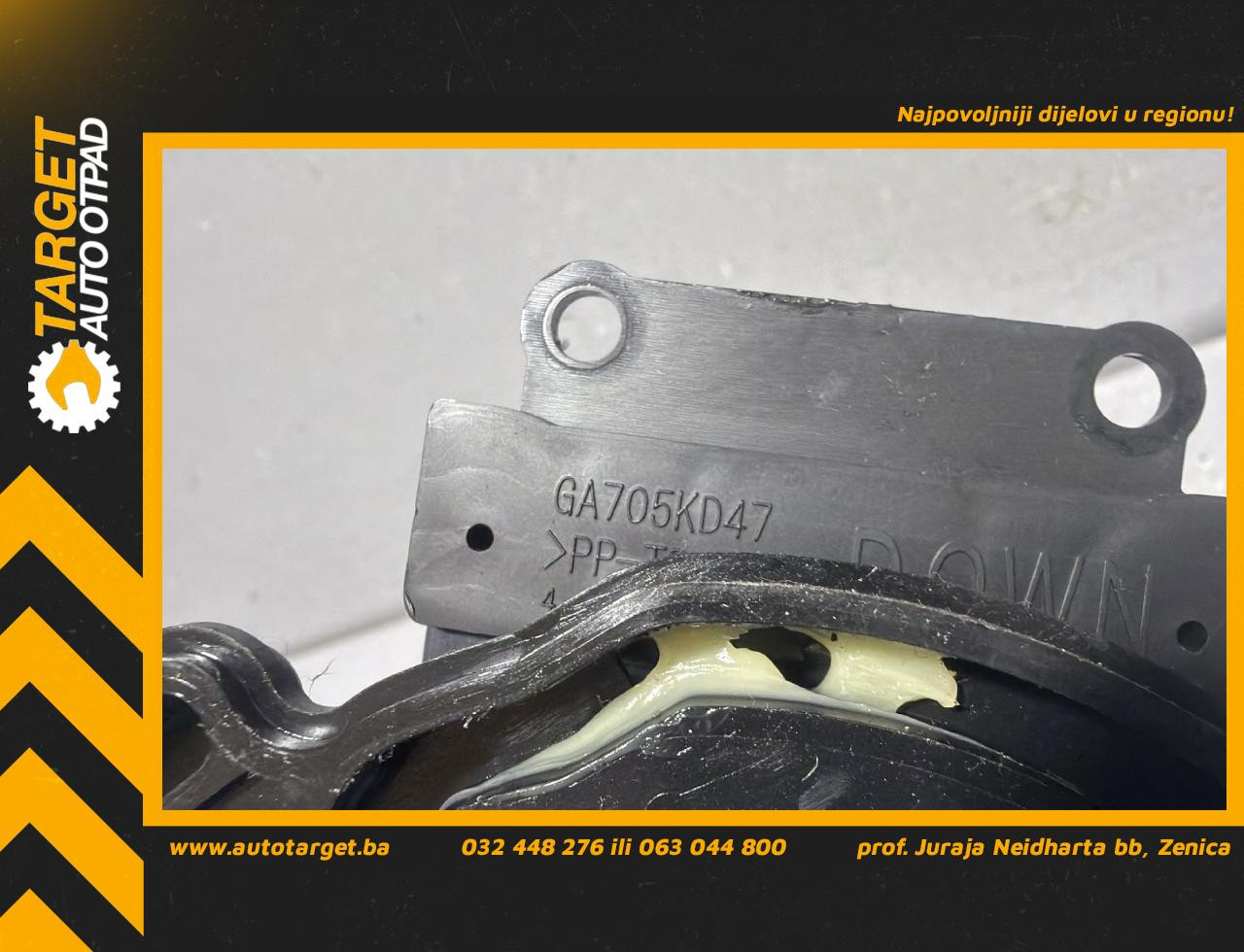 DIJELOVI MOTORIC KLAPNE MAZDA 6 > 16-18 2.2 GA705KD47
