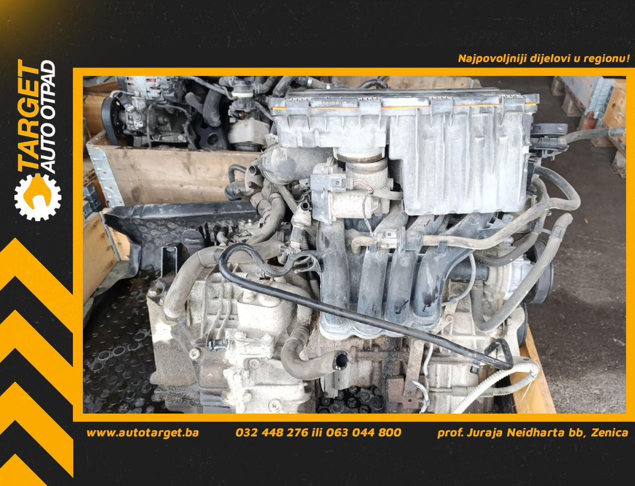 DIJELOVI MOTOR SKODA FABIA > 07-10 1.6 BTS