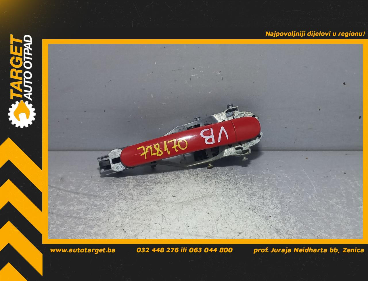 RUCKA VRATA SKODA FABIA > 07-10 5J0837886C